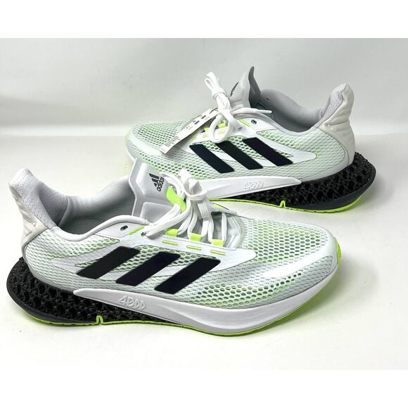 Adidas 4D FWD Pulse Mens Running Shoe Q46221 Sz 10.5 White Signal Green No Box main image 12